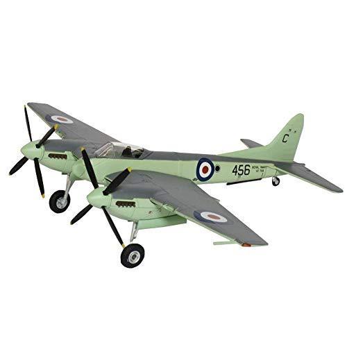 新品XLAHD Model Airplane Toy Military Fighter Puzzle Model Kits, 1/48 Scale De Havilland Sea Hornet NF21 Fighter Plastic Model, 10Inch X 1 航空機
