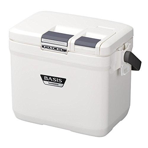 シマノ(SHIMANO) クーラーボックス 小型 9L フィクセル ベイシス 90UF-009N 釣り用 ピュアホワイト