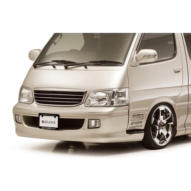 ジェイクラブ ハイエース 100系 フロントバンパー 未塗装 j-club