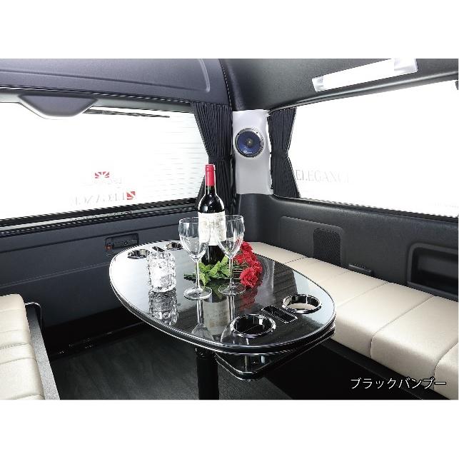 ジェイクラブ ハイエース 200系 全車種汎用 キャンピングテーブル