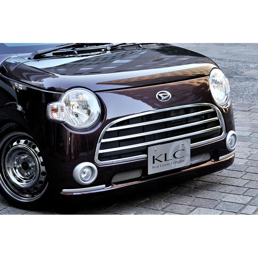 KLC ケイエルシー ミラココア L675S L685S フロントバンパースポイラー