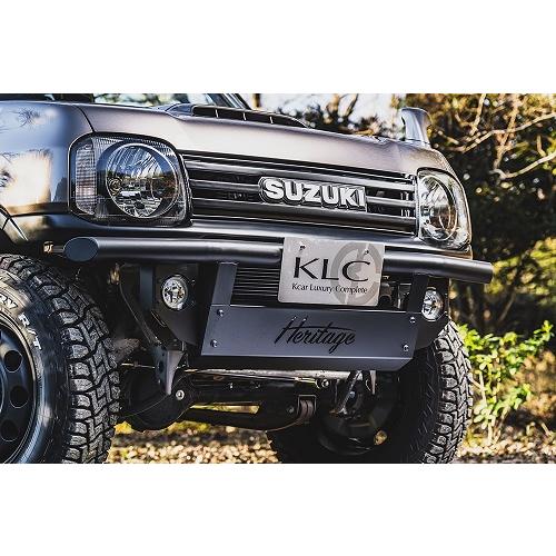 JB23W グリルガード フォグランプ付 KLC ケイエルシー ジムニー JB23W 23トラディショナルバンパーガード