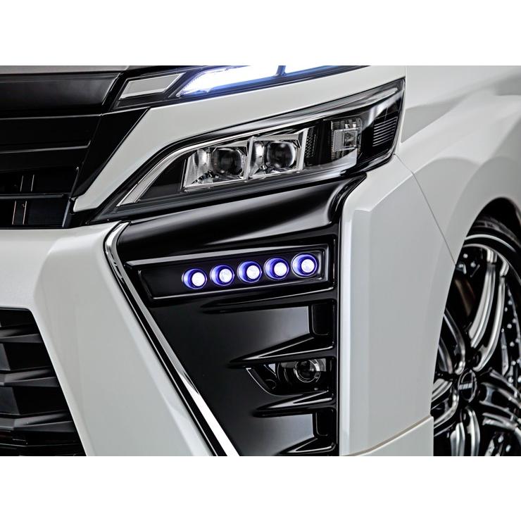 アドミレイション ヴォクシー 80系 前期 LED スポットキット 5連 塗装済 admiration（アドミレイション） ヴォクシー 80系 後期 LED スポット
