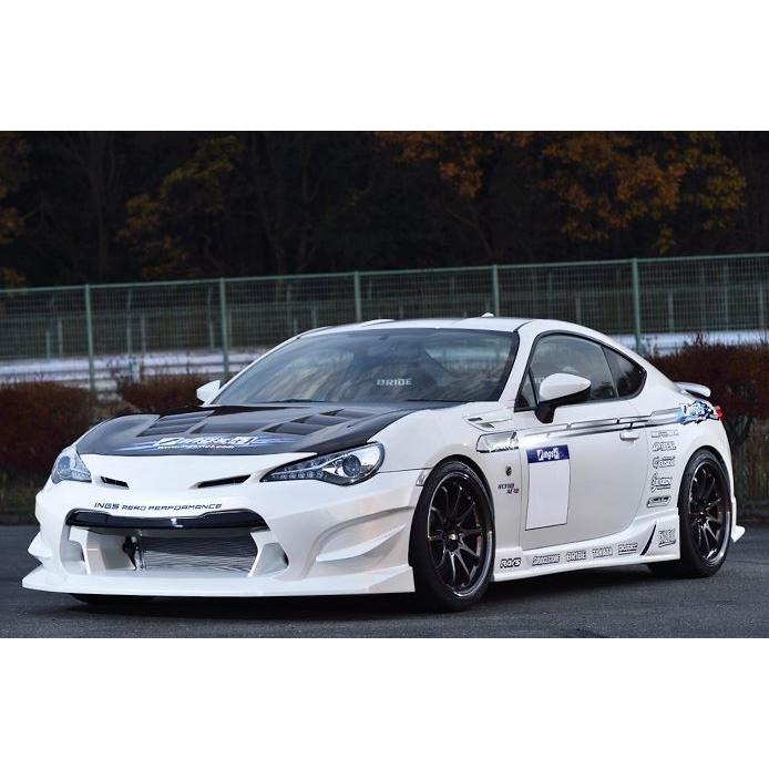 イングス BRZ ZC6 後期 フロントバンパー FRP（黒ゲル） 未塗装 ings N