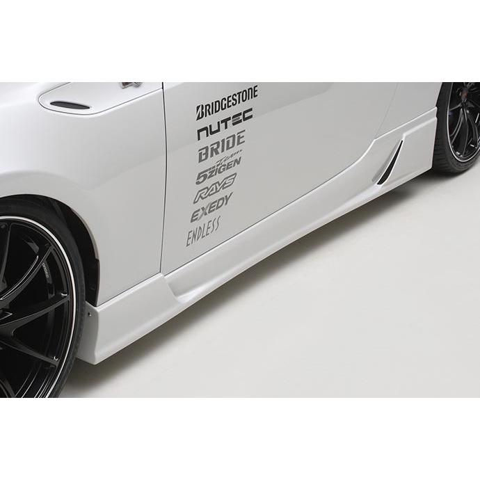 イングス BRZ ZC6 後期 サイドステップ ハイブリットエアロ 未塗装 