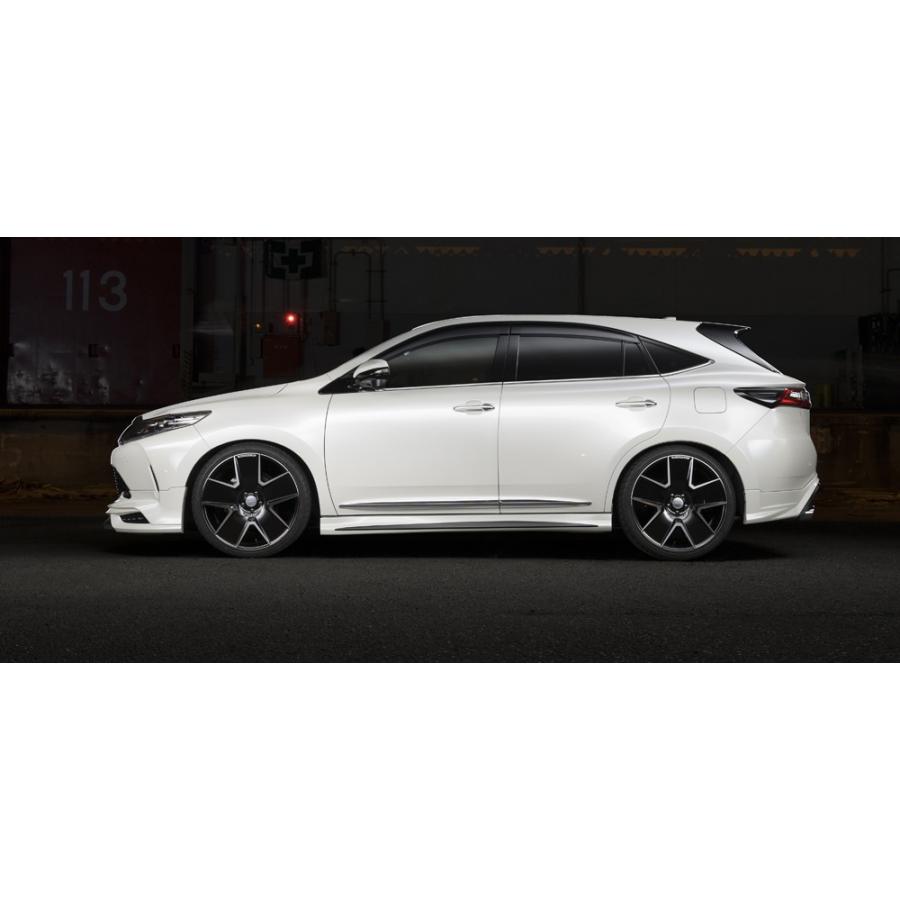 ハリアー 後期 Wald Zsu Avu60系 ヴァルド Line スポーツライン エアロパーツ bd0003aboe カーパーツ専門店booon ブーン 自動車 サイドステップ 未塗装 ヴァルド Sports