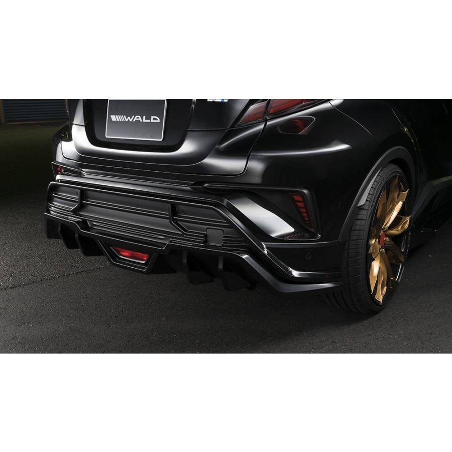 WALD（ヴァルド） C-HR ZYX10/NGX50 リアディフューザー ABS製 未塗装