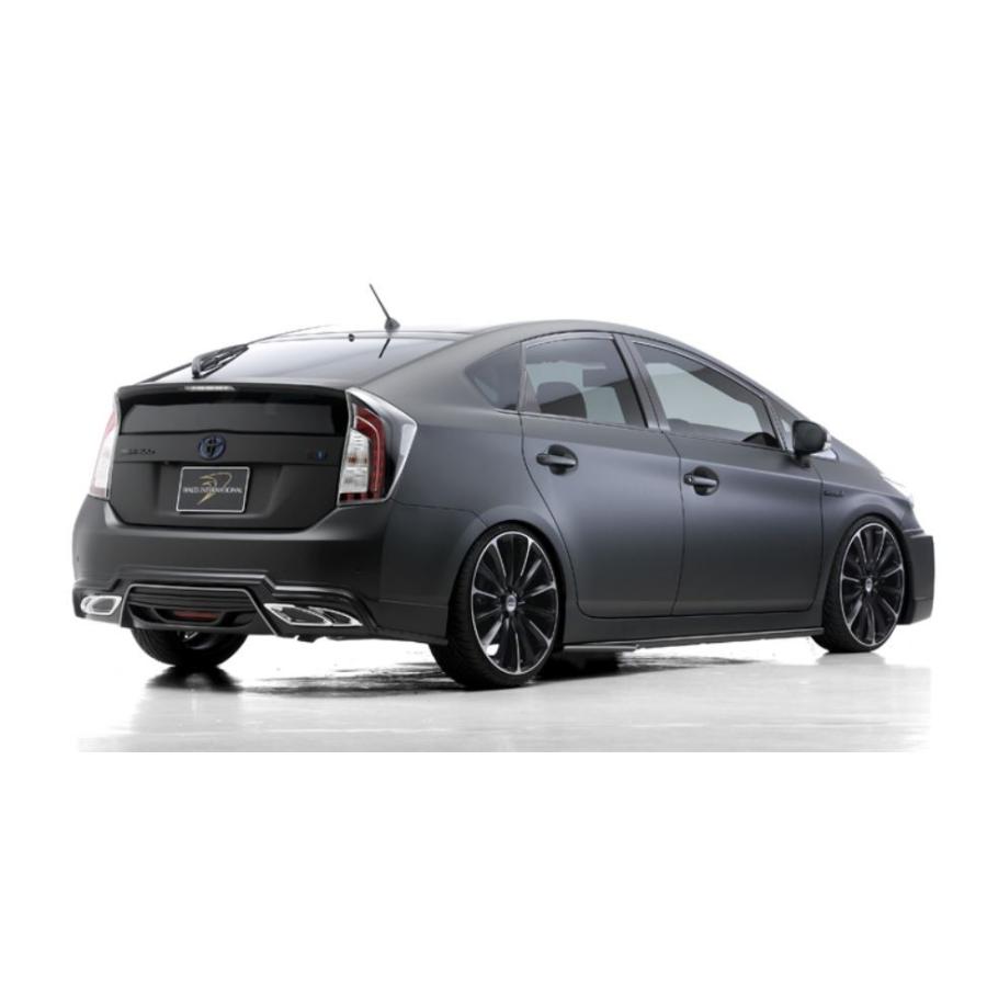 WALD リアハーフバンパー リアスカート ZVW30 前期後期 プリウス30