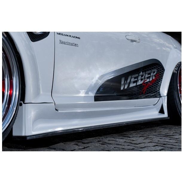 ゼニスライン ウェーバースポーツ RX-8 SE3P 後期 3点 セット FRP 未塗装 WEBER