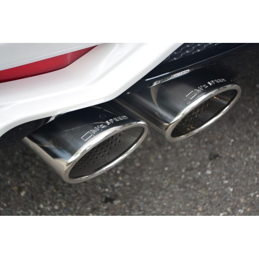 エムズスピード ヴェゼル ハイブリッド RU3 前期 マフラー