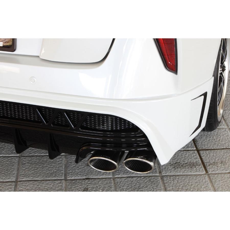 エムズスピード プリウス ZVW50 前期 リアアンダー 4本出しマフラー用 