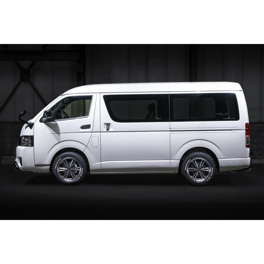 ハイエース GDH211K/TRH211K フロントバンパーガード AES製 塗り分け