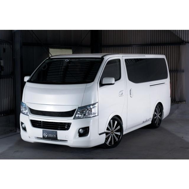 ギブソン NV350 キャラバン E26 1型 フロントグリル FRP 未塗装 GIBSON