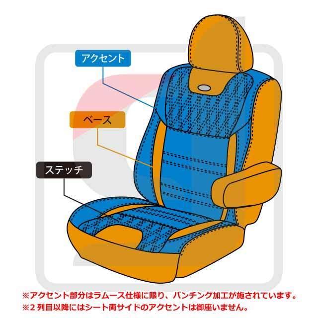グレイス N-BOX JF1/JF2 シートカバー ラムース仕様 CS-HN130-B grace NEW DEAR DIA EDITION ニューディアダイヤエディション