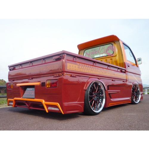 ダイハツハイゼットトラックs211pリヤ4点セット