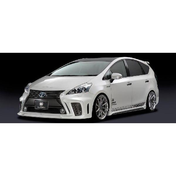 専用 シルクブレイズ バンパー プリウスα ジャンク Silk Blaze【シルクブレイズ】- GLANZENシリーズ -プリウス30