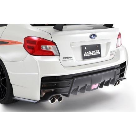ダムド WRX S4 STI VAG VAB リアバンパーandエクステンション バンパー
