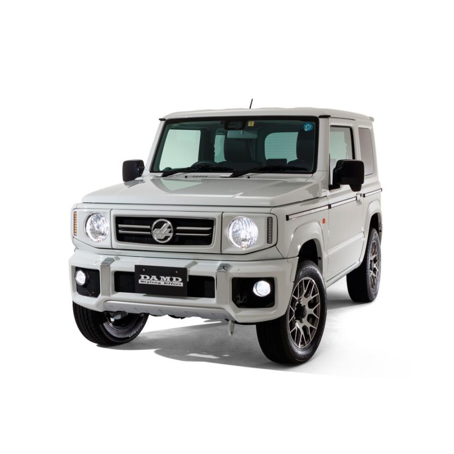 ダムド ジムニー JB64 フロントバンパー 未塗装 DAMD little G 