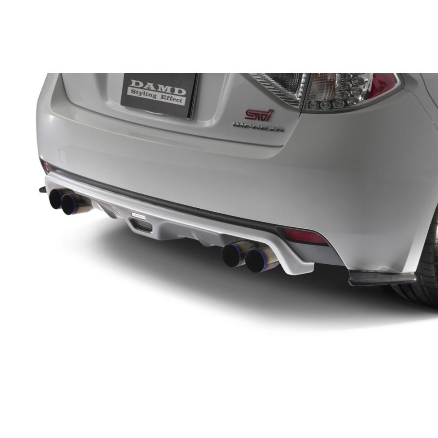 GRBインプレッサ用　乱人　リアバンパー GRBインプレッサ用 乱人 リアバンパー 乱人 インプレッサ GRB GRF リア