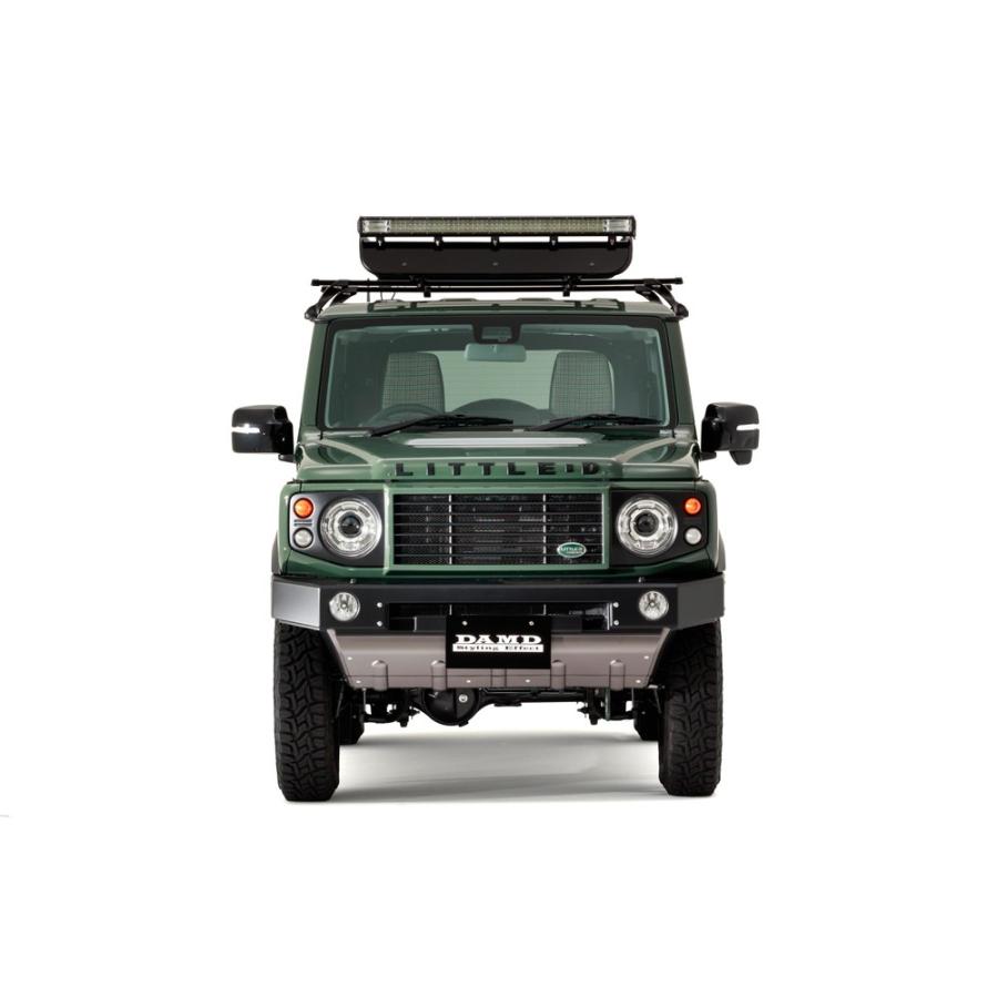 ダムド ジムニー シエラ JB74 little D オーバルエンブレム フロント用
