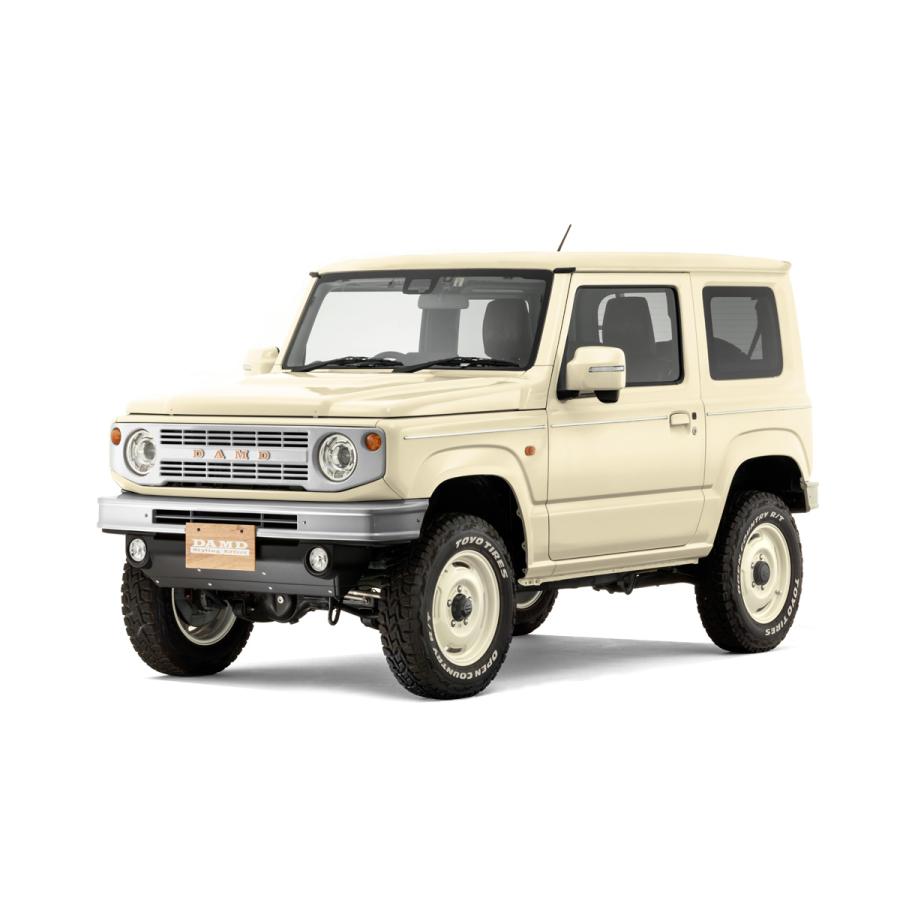 ダムド ジムニー JB64 エクステリア5点キット ABS他 未塗装 DAMD