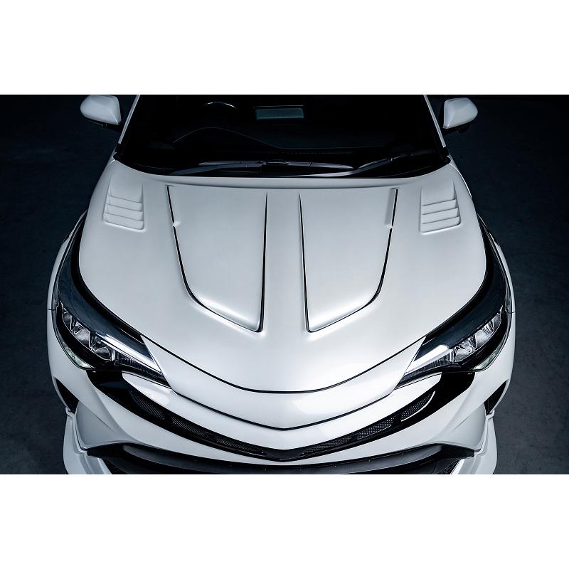 ロウェン C-HR ZYX11 NGX10 NGX50 後期 RRレーシングボンネット FRP 未