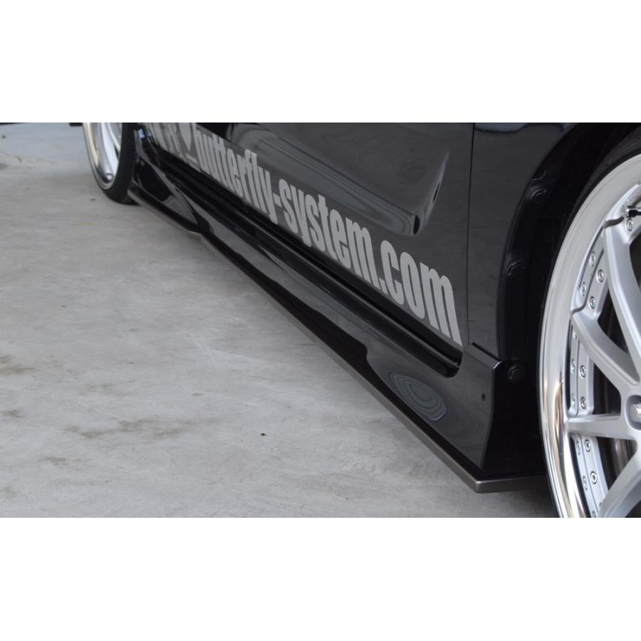 スペーシアカスタムmk53s用 バタフライ イージー リップスポイラー バタフライシステム スペーシア カスタム MK53S サイドフラップ