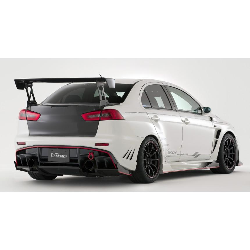 ランサーエボリューションX オプション トランクスポイラー Yahoo!オークション - ランエボ X EVOX 10 三菱 リアトランクスポイラ