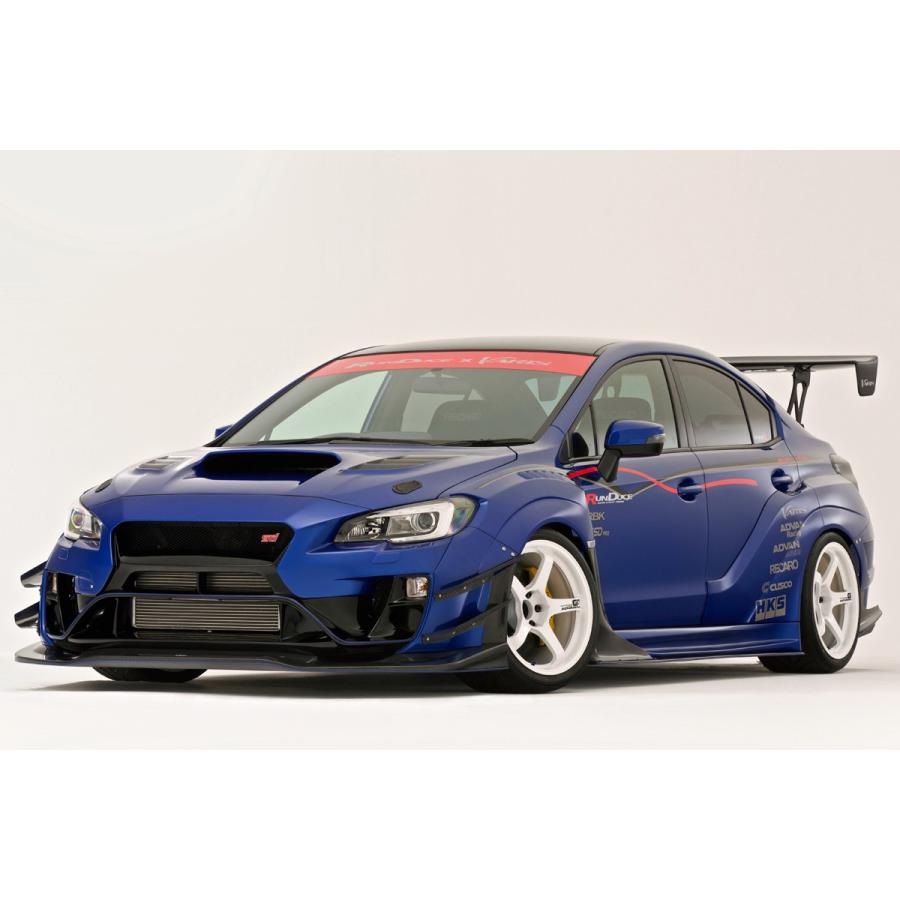バリス WRX VAB サイドスカート バージョン2 ワイドボディキット用 