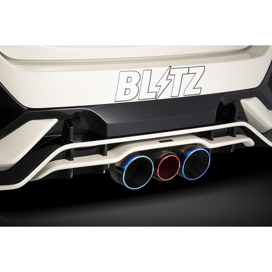 ブリッツ シビック FK8 リアガーニッシュ FRP製 未塗装 60363 BLITZ