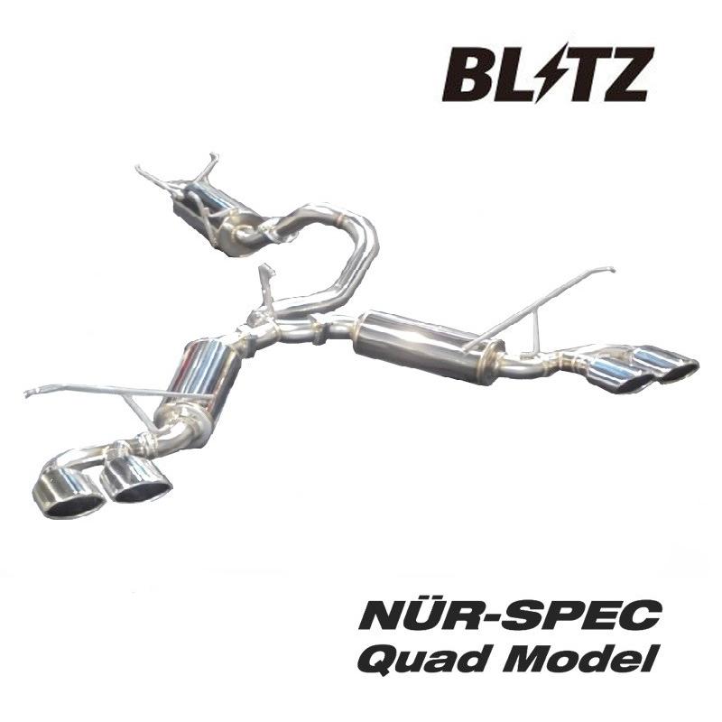 BLITZ（ブリッツ） アルファード GGH30W マフラー VS Quad ステンレス
