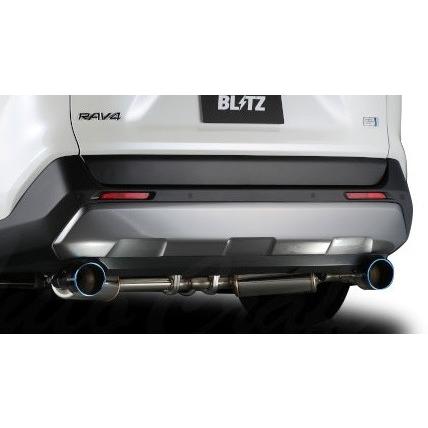 ブリッツ RAV4 AXAH54 マフラー チタンカラー 63185V BLITZ NUR-SPEC 