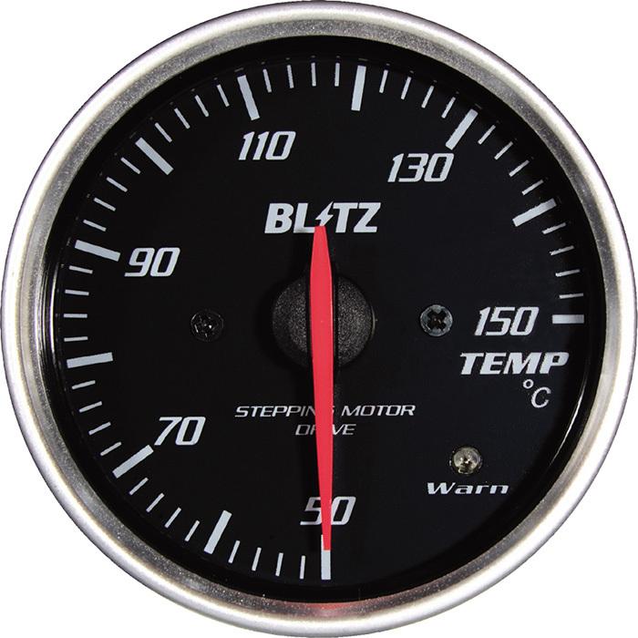 ブリッツ 水温計 温度計 WHITE LED 激安ブランド φ52 19573 METER BLITZ レーシングメーターSD 30％OFF SD RACING