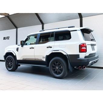 Kii様　　2本 ランドクルーザー 250 TRJ250W、GDJ250W マフラー カーボンレッド