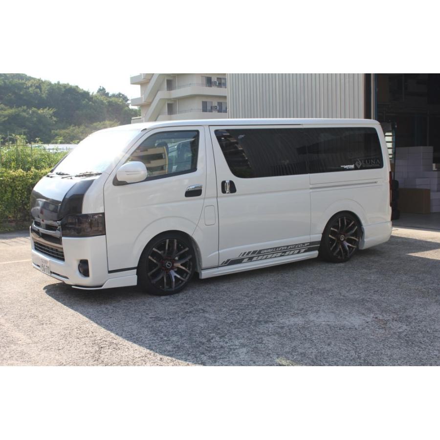 ハイエース200系 フロントフリッパー 未塗装 FFP01 FEGGARI ハイエース200系 フロントフリッパー 未塗装 FFP01 FEGGARI 200