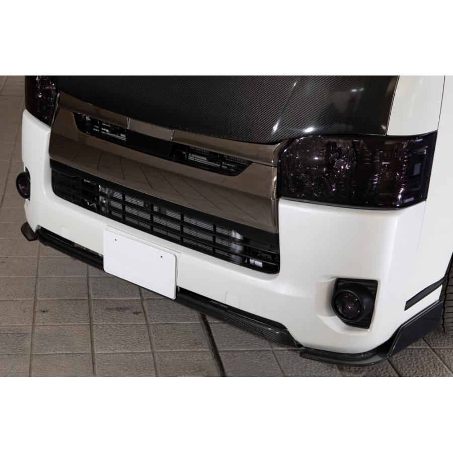 フェガーリ ハイエース レジアスエース 200系 フロントカーボン 