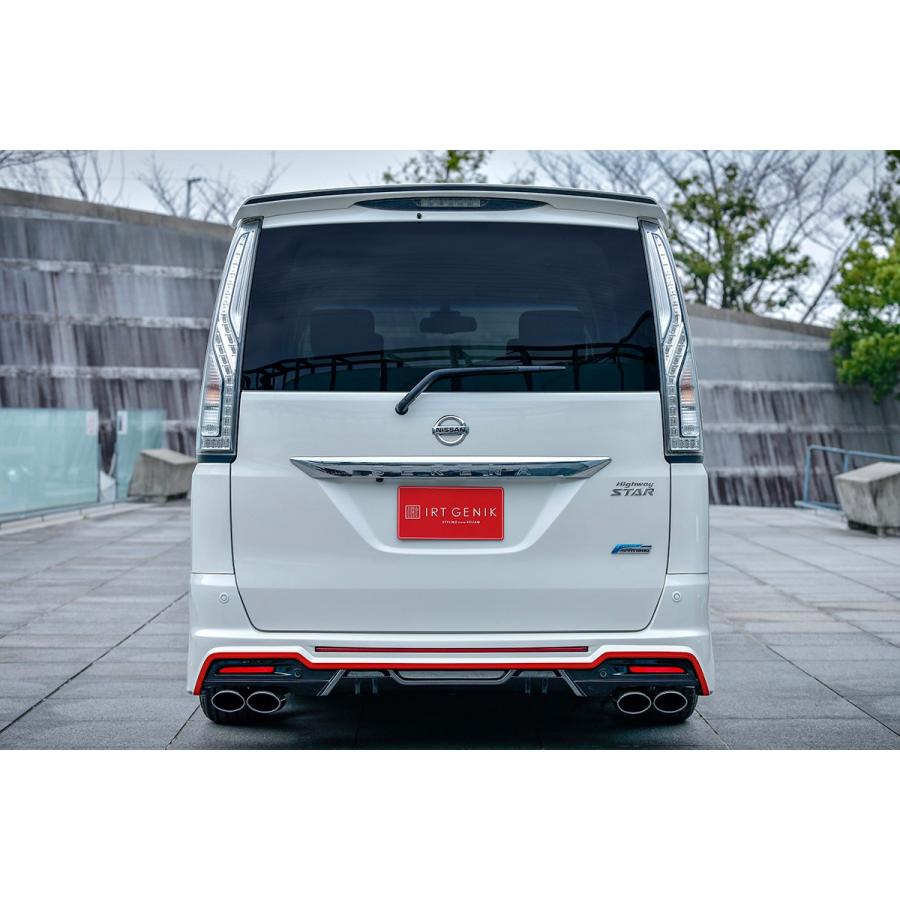 ROJAM（ロジャム） セレナ C26 後期 リアバンパースポイラー FRP 未