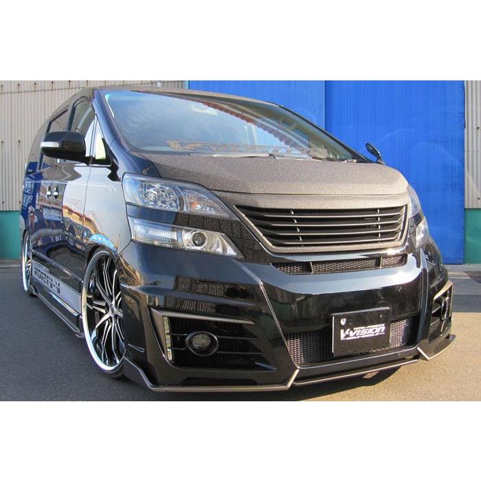 ヴェルファイアANH20 前期 フロントバンパー:V-vision LED付き ヴェル