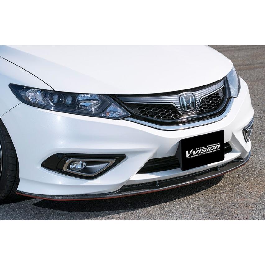 V-VISION ジェイド フロントリップスポイラー FRP 未塗装 ブイビジョン