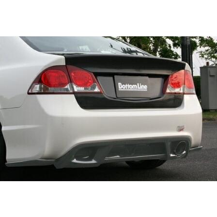 シビックfd2 リアディフューザー チャージスピード シビック FD2 リアディフューザー FRP 未塗装 CHARGE