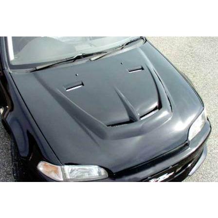 チャージスピード シビック EG# ボンネット ダクト付 FRP 未塗装