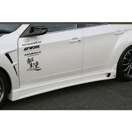 インプレッサ wrx sti gvb grb チャージスピード charge speed サイドステップ チャージスピード インプレッサ WRX GVB GVF サイドステップ FRP 未