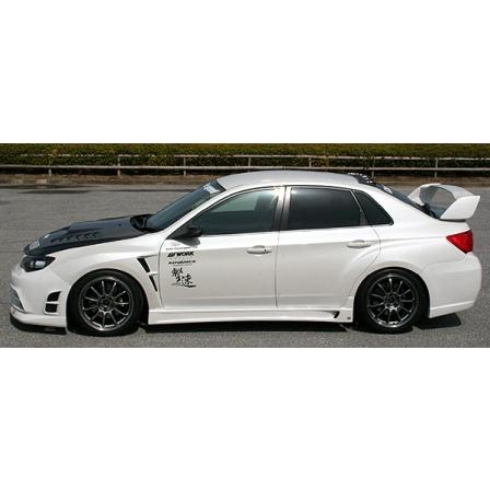 チャージスピード インプレッサ WRX GVB GVF 3点セット FRP 未塗装
