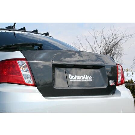 チャージスピード インプレッサ WRX GVB GVF トランク カーボン 未塗装