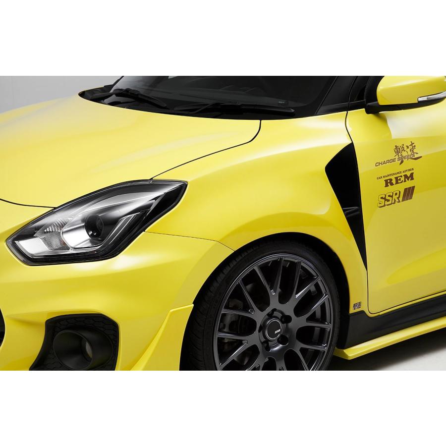 チャージスピード スイフトスポーツ ZC33S フロントフェンダー ダクト