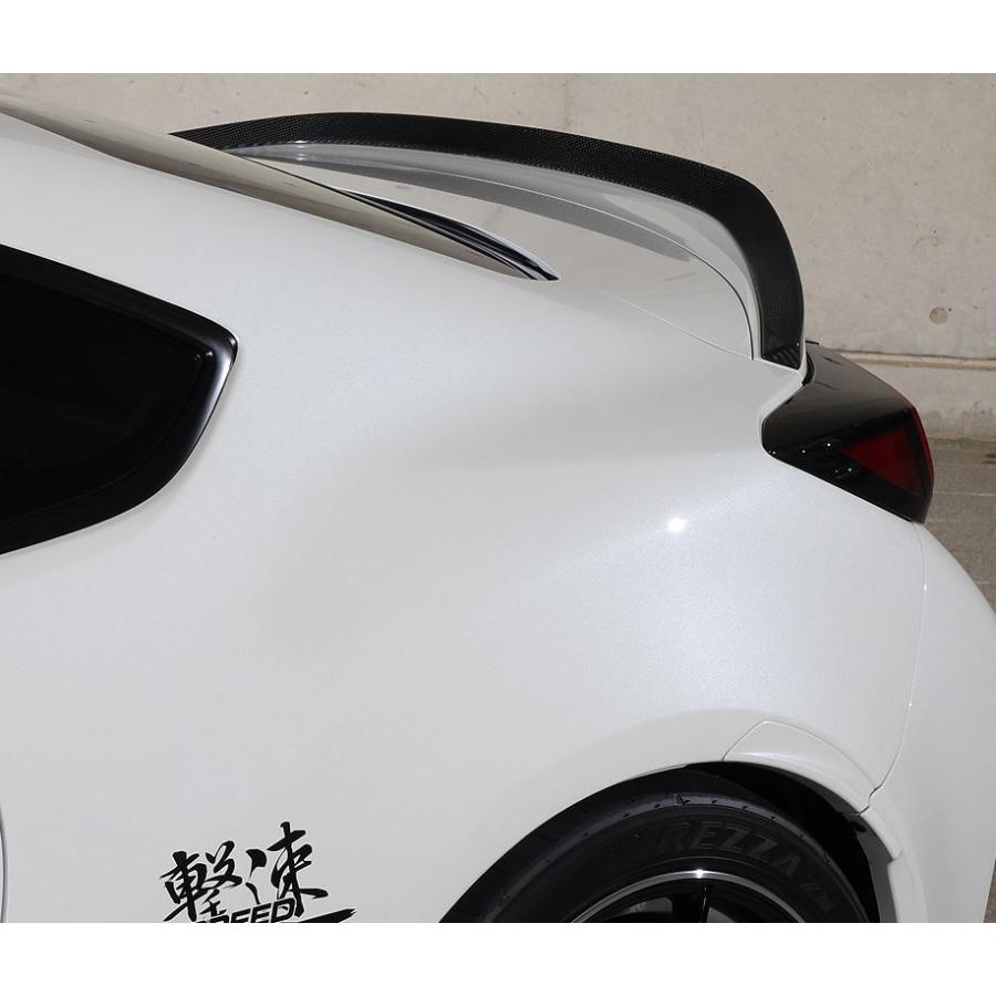 チャージスピード GR86 ハチロク ZN8 トランクスポイラー FRP 未塗装