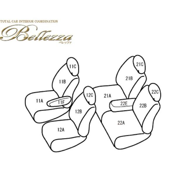 エブリィワゴン シートカバー DA64W ベレッツァ カジュアル 軽自動車 S614 シート 内装