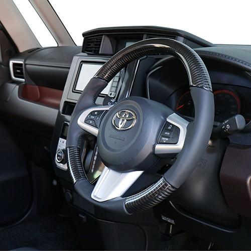 レアル ムーヴ LA150S LA160S ステアリング M90-BKC-BK REAL オリジナルシリーズ