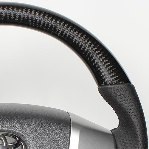 レアル ハイエース 200系 ステアリング H214-BKC-BK REAL オリジナルシリーズ