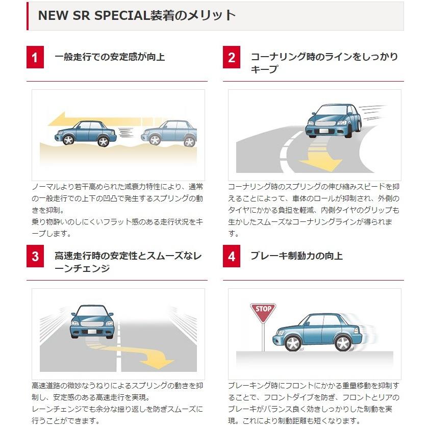 カヤバ アルテッツァ SXE10 ショックアブソーバー 1台分 NS-90899090 KYB NEW SR SPECIAL ニューエスアールスペシャル セット